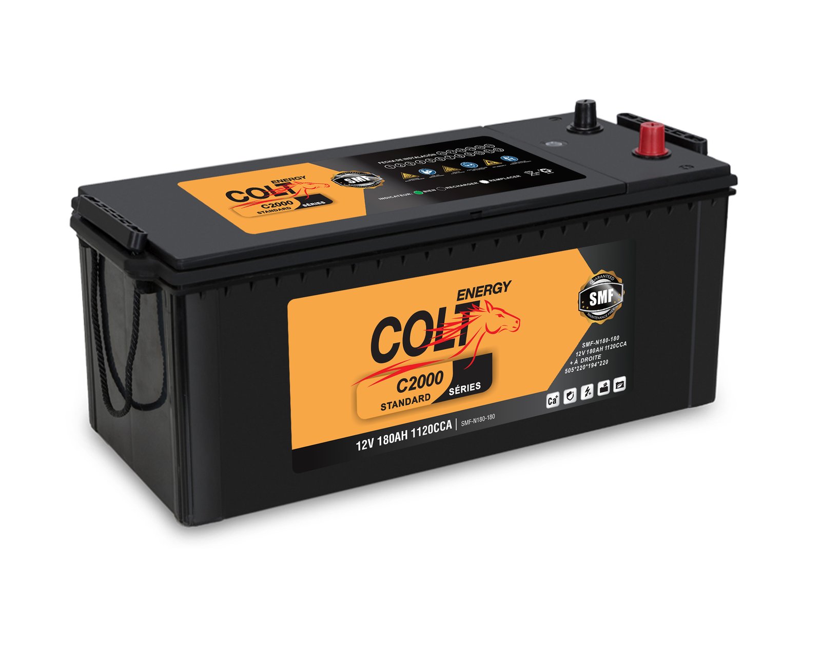 Batterie COLT C2000 Energy (12V 180Ah 1120CCA)